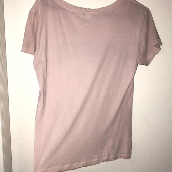 Peachy Distressed Tee - Picture 5 of 5